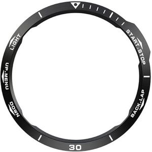 BUDAY Bezel Ring Case Cover Voor Garmin Fenix 6X/6XPro/6X Saffier Bescherming Bezel Ring Anti Kras Metalen Gevallen Fenix 5 Accessoires (Kleur: B, Maat: Voor Garmin Fenix 5)