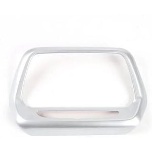 Interieur Decor Auto Scherm Navigatie GPS Paneel Decoratie Frame Cover Stickers voor Camaro 2017 Up Interieur Decoratie(Zilver)