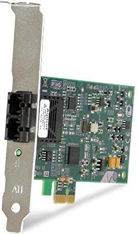 Allied Telesis 100FX Desktop PCI-e Fiber Network Adapter Card w/PCI Express, Federal & Government 100 Mbit/s
