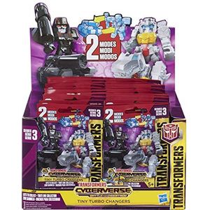 Transformers Bumblebee Cyberverse Adventures Tiny Turbo Changers Serie 5, actiefiguren voor kinderen vanaf 5 jaar, 3,5 cm, Multi, One Size