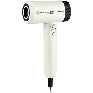 Trisa Ionen haardroger, 1800 W BLDC motor, 3 snelheden, 3 m kabel, incl. onduleermondstuk & diffuser, föhn met diffuser & ionentechnologie, ""Plasma Ionic Pro