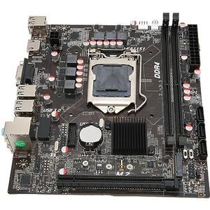 Computer Moederbord, Dual Channel H310BB4 DDR4 Desktop Computer Moederbord VGA voor Desktop Computer