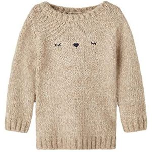 Bestseller A/s NMFOLASNA LS Knit, Oxford tang., 110 cm