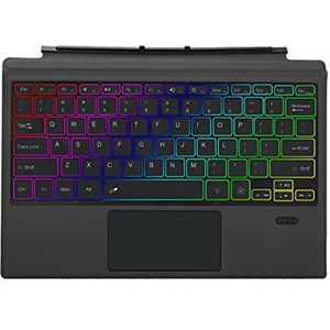 RGB Backlit Draadloos Magnetisch Toetsenbord voor Microsoft-Oppervlak Pro 7/6/5/4/3