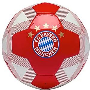 FC Bayern München bal rood/wit (maat 4)