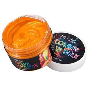 Haarverfwas - Natuurlijke haarstylingwax | 4,23 oz natuurlijk, snel geen allergieën, wasbare effectieve tijdelijke haarkleurcrème voor kinderen Halloween man vrouw Youngwier