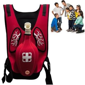 anti-verstikkingsapparaat, Simulatietraining for luchtwegobstructie met vest en rugschot