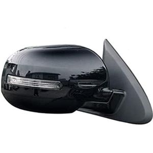 Voor Mitsubishi Voor Outlander 2013-2020 Compleet Wing Spiegels Auto Achteruitkijkspiegel Verlichting Montage Auto Zijspiegel Reflector Car Achteruitkijkspiegel(Black- Right)