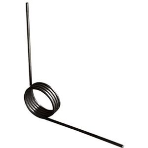 Torsieveren, Draaddiameter 0,5 mm V-vormig, Aantal windingen 2/4/6, 45/90/180/240° Inclusief hoektorsieveren, 0,5×5×4 windingen×90°(0.5x5x2turnsx240°)