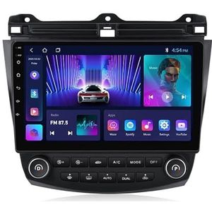Android 12 Autoradio 10 Inch Touchscreen Voor Honda Accord 7 2003-2007 Met Draadloze CarPlay Android Auto GPS Navigatie Bluetooth DAB WiFi 4G SWC Mirror Link (Size : M700S - 8 Core 8+128G 4G+WIFI)