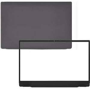 Achterdeksel met LCD-achterdeksel Top Case & Bezel Trim Cover Compatibel met Dell Latitude 3301 E3301 Model 13,3 inch laptop