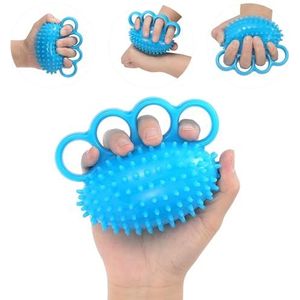 AOWVUTS Hand Oefening Bal Vinger Oefening Grip Bal Vinger Therapie Knijpen Ballen Krachttrainer Stress Relief Ballen voor Ouderen Beroerte Artritis Verlicht Polspijn Spieren Massage