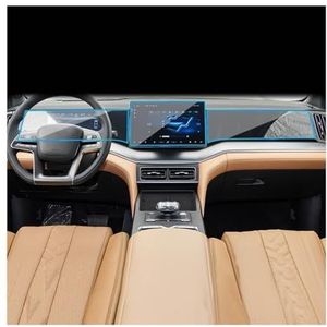 Displaybeschermfolie Voor BYD Voor Song L DMi 2024 12.8"" 15.6"" Navigatieschermbeschermer Gehard Glas Auto GPS Dashboard Film(Navigation 12.8""+instrument+co-pilot)