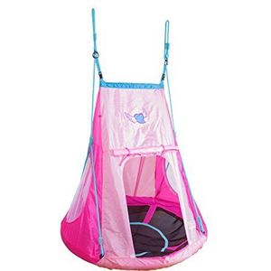 HUDORA Nestschommel 110 cm met tent Heart - tuinschommel, 72153