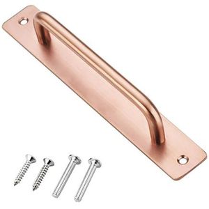 LIUONZTFD Deur Meubelgreep Slaapkamerkasten Deurgreep Lades Dressoirs Keuken Roestvrijstalen kasten (Color : Rose gold)