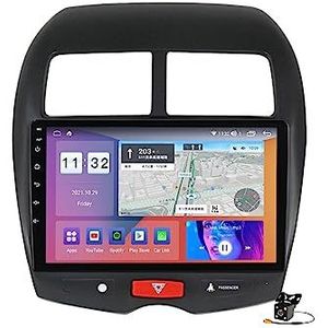 Autoradio voor M-itsubishi ASX 2010-2016 GPS-navigatie 10In Touchscreen Android 14 Mediaspeler Video-ontvanger Ondersteuning Wifi 4G DSP Carplay,M600s
