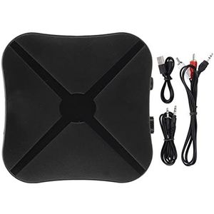 BT 5.0 Zender Ontvanger, 2 in 1 Draagbare BT Audio Zender Ontvanger Audio Muziek Stereo Draadloze Adapter voor Computer Laptop MP3/CD Speler