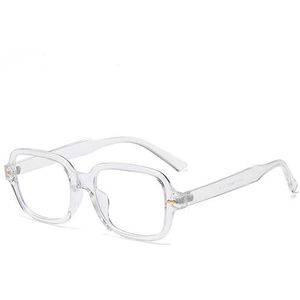 Zonnebrillen met montuur, trendy streetstyle zonnebrillen, retro kleine vierkante zonnebrillen (Kleur : C14)