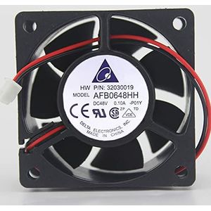 6025 CPU cooler fan AFB0648HH 48V 0.10A double ball drive fan
