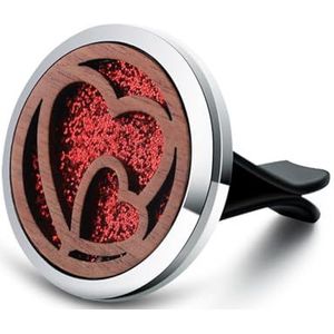 Auto Hollow Hout Aromatherapie Clip Verwijderbare Diffuser Aromatherapie Auto Aromatherapie Auto Luchtuitlaat Clip Aromatherapie Auto Geur Eliminatie Aromatherapie Parfum Auto Airconditioning