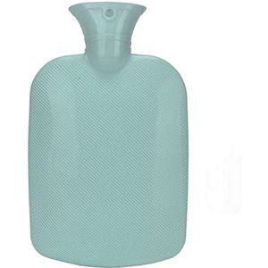 PVC-warmwaterkruik, Zachte Draagbare Warmwaterzak voor Pijnverlichting, Warme en Koude Therapieën Menstruele Krampen voor Vrouwen Kinderen Ouderen(Hemelsblauw)