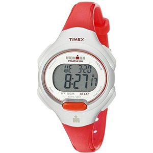 Timex Sport Horloge TW5M10200, Oranje/Zilverkleurig, Eén maat, Chronograaf, Digitaal, Quartz Beweging