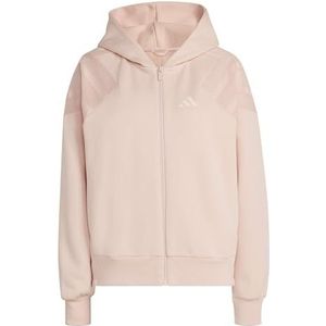 adidas Mujer FUTURE ICONS THREE STRIPES HOODIE, blush pink, M