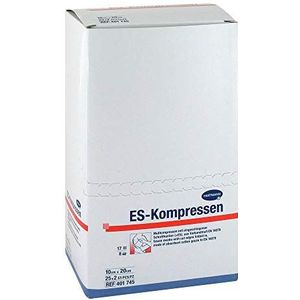 ES-KOMPRESSEN steriel 10x20 cm 8-voudig 25x2 St