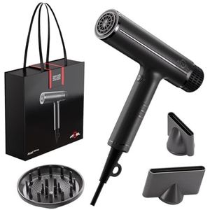 AirJet HD6 Haardroger met krachtige ionen-föhn met stylingmondstuk, 4 warmte- en 3 snelheden voor professionele styling