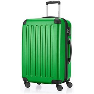 HAUPTSTADTKOFFER - SPREE - Harde koffer, trolleykoffer, uitbreidbare reiskoffer, TSA, 4 wielen, 65 cm, 74 liter, groen