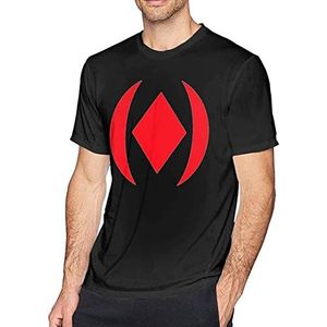 Ayobox Bloodsport Logo Shirt Men Fashion Short Sleeve Tee Tops Black T-shirts & overhemden(Large)