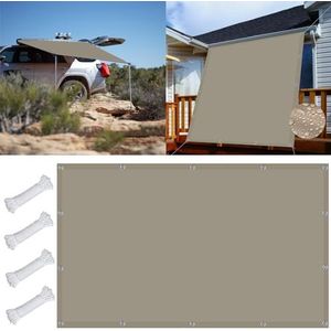 Rechthoekig Tuinoverkapping - Khaki - 1.1 x 1.8 m - Zonbescherming - Duurzaam