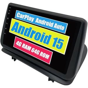 RoverOne Auto Stereo CarPlay Hoofd Unit voor Renault Clio 3 2005 2006 2007 2008-2014 Android Auto Touchscreen Sat Navi Bluetooth WiFi Radio Speler
