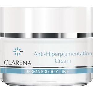 Clarena Gezichtscrème voor dames, 50 ml, anti-rimpelcrème, nachtcrème en dagcrème voor rijpe en onzuivere huid, rimpelcrème met direct effect, anti-aging crème gezicht