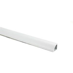 Kabel Trunking Kabel Cover Management, Kabelgootset 1 meter aluminium draadafdekking multicolor(White)