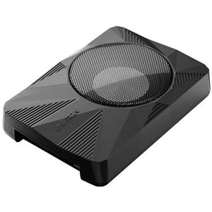 ETON USB 8 AR – zeer compacte 20 cm/8 inch onderzitplaats actieve subwoofer voor auto's en campers, krachtige actieve onderzitbas met versterker, lange slag-woofer, 160 watt