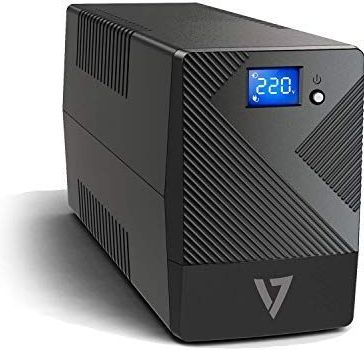 600VA - Desktop UPS - LCD - 4 IEC Uitgangen