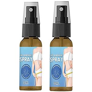 2 Pcs Fat Burning Spray, Fat Loss Spray, Slimming Spray for Women, Fast Burning Body Firming Slim Spray