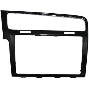 Voor VW Voor Golf 7 MK7 Voor Golf 7.5 MK7.5 MIB 8 Inch / 9.2 Inch Piano Black MIB Radio Frame Paneelplaten Decoratief Frame Interieuraccessoires(9.2 Inch Black)