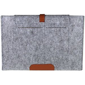LEDMOMO 13 inch voelde laptop sleeve case cover beschermhoes voor 13 inch Macbook (Pale Grey)