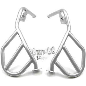bagagedrager Voor R1200GS Motorfiets Crash Bar Highway Motor Tank Beschermingshoes Bumper Frame Beschermer Voor BMW R 1200 GS 2008-2012 Motorfiets bagagedrager(Silver Upper)