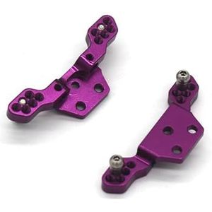 For WLtoys 284161 284010 284131 K989 k969 1/28 RC RC metalen onderdelen for afstandsbediening auto schokdempers(PURPLE)