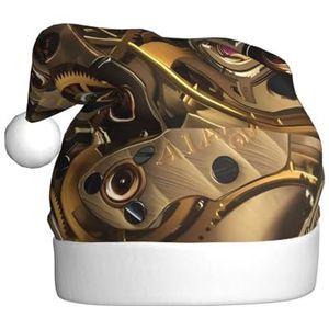 MYGANN Cool Steampunk Gears Unisex Kerst Hoed Voor Thema Party Kerst Nieuwjaar Decoratie Kostuum Accessoire