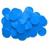 CombiCraft Blanco munten/consumptiemunten KLM blauw - diameter 29mm - 100 stuks - betaalmiddel voor festivals, evenementen en horeca