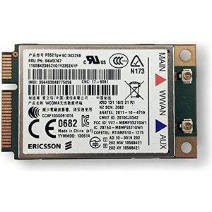Lenovo 0A36186 Mobiel UMTS-breedbandmodule (WWAN, PCI) voor ThinkPad