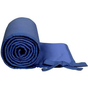 4 stuks/set pasgeborenen veilige tandjes wieg rail afdekking bescherming randbescherming wrap bedrandbescherming voor kinderbedden (kleur: 3 stuks diepblauw)