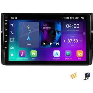 ZARAPLUS Android 14 Autoradio Multimediaspeler Met Navigatie Compatibel Met Skoda Kodiaq 2016~2018 9 Inch Touchscreen Autoradio Voor 4G/WIFI/FM/SWC/DSP/Android Auto/Carplay,NF2