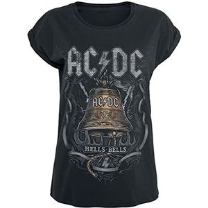 AC/DC Hells Bells T-shirt zwart 4XL 100% katoen Band merch, Bands