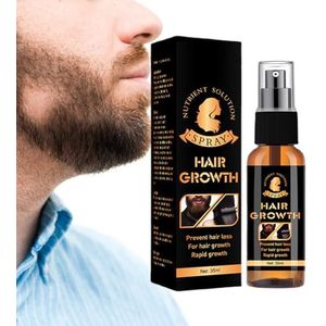Haargroei- spray – anti-haaruitvalspray, natuurlijke spray voor snelle haargroei, trekt snel in, 35 ml voor meer haar Aokley