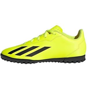 adidas X Crazyfast.4 Sneakers voor kinderen, uniseks, Dgh effen grijs, 23 EU